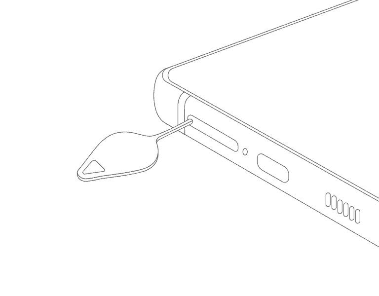 comment enlever carte sim samsung s8