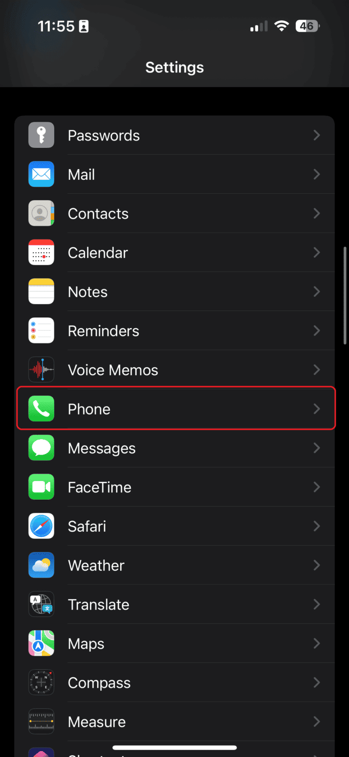 how to know my code number on my phone